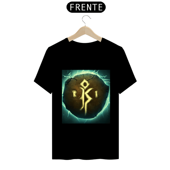 Camiseta Unissex Runescape Runas Coleção Algodão 100