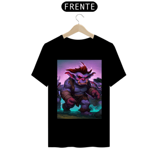 Nome do produto Camiseta Unissex Troll World of Warcraft Algodão 100