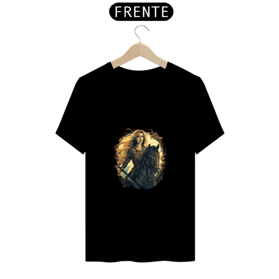 Camiseta Unissex Coleção Eowyn Senhor dos Anéis Lotr Algodão 100