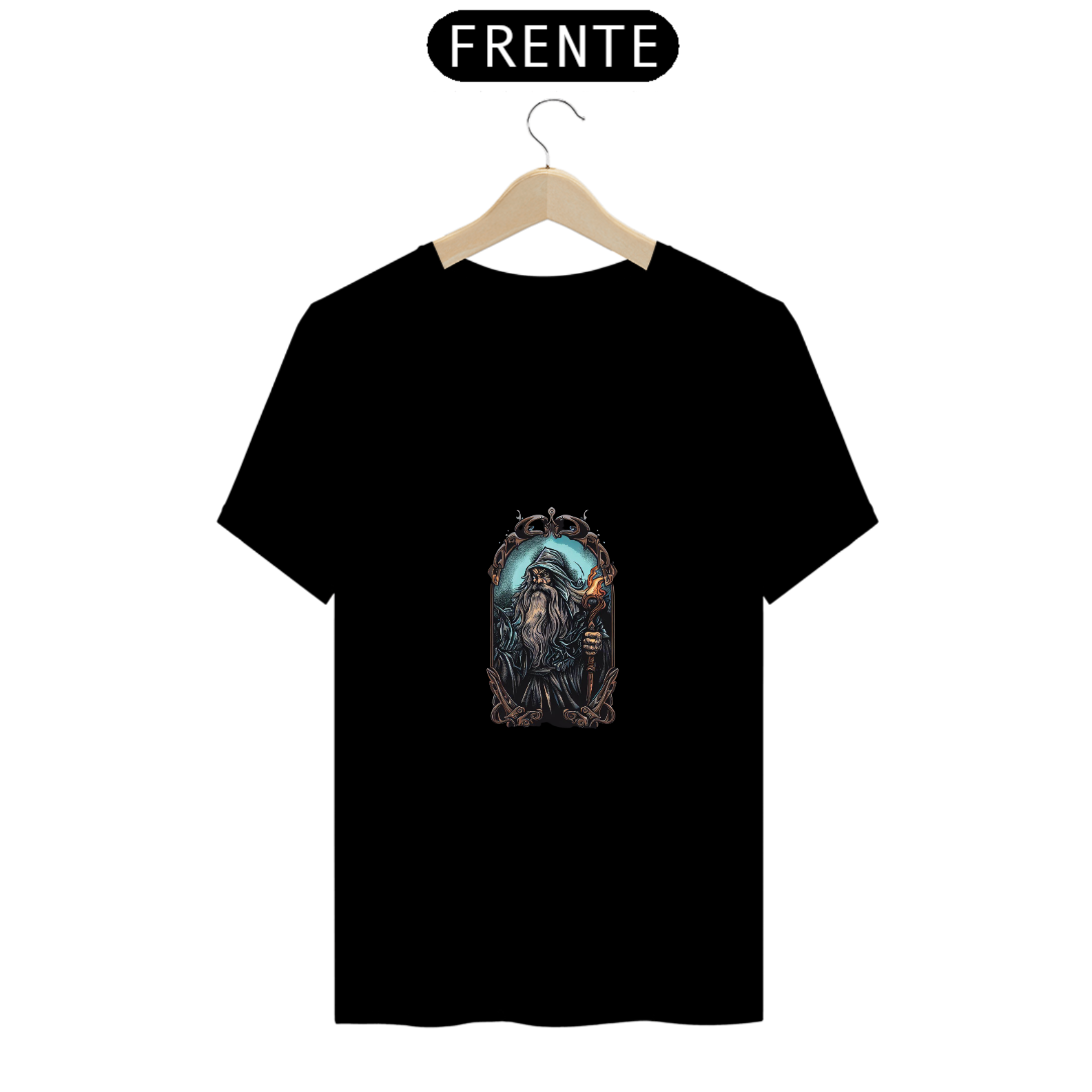 Camiseta Unissex Gandalf Senhor dos Anéis Lotr Algodão 100