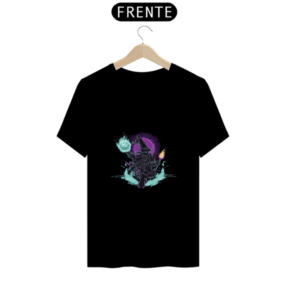 Camiseta Unissex Black Mage Final Fantasy Algodão 100