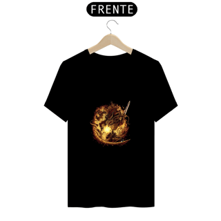 Nome do produto Camiseta Unissex Dragão Dourado Dungeons & Dragons d&d Algodão 100