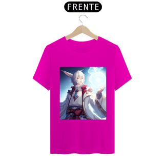 Nome do produto Camiseta Unissex Mago Branco White Mage Final Fantasy Algodão 100