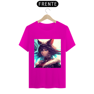 Nome do produto Camiseta Unissex Raça Miqo'te Final Fantasy Algodão 100