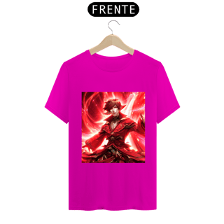 Nome do produto Camiseta Unissex Red Mage Mago Vermelho Final Fantasy Algodão 100