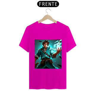 Nome do produto Camiseta Unissex Runescape Mago Guerreiro Algodão 100