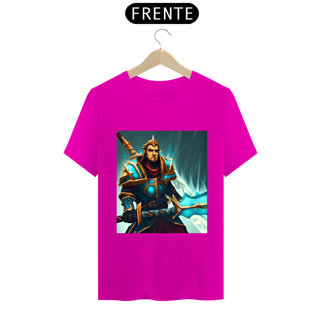 Nome do produto Camiseta Unissex Runescape Guerreiro Espada Grande Algodão 100