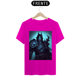 Nome do produto Camiseta Unissex Cavalheiro da Morte Death Knight World of Warcraft Algodão 100