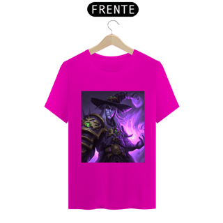 Nome do produto Camiseta Unissex Warlock Bruxo World of Warcraft Algodão 100