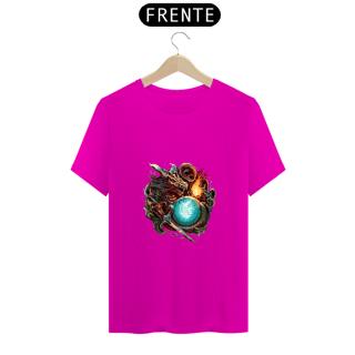 Nome do produto Camiseta Unissex Dragão Bola de Cristal Dungeons & Dragons Algodão 100