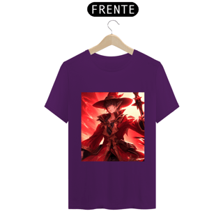 Nome do produto Camiseta Unissex Red Mage Mago Vermelho Job Final Fantasy Algodão 100