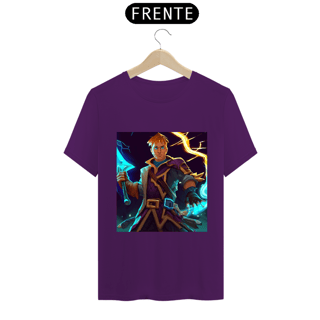 Nome do produto Camiseta Unissex Runescape Guerreiro Mago Aventureiro Algodão 100
