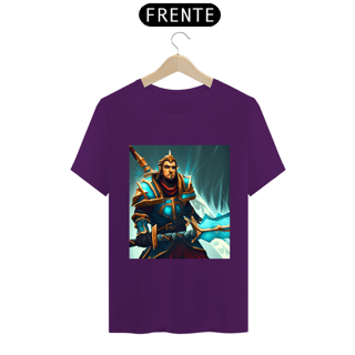 Nome do produto Camiseta Unissex Runescape Guerreiro Espada Grande Algodão 100