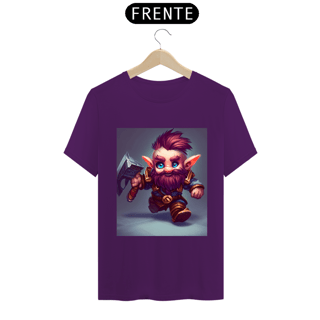 Nome do produto Camiseta Unissex Gnomo World of Warcraft Algodão 100
