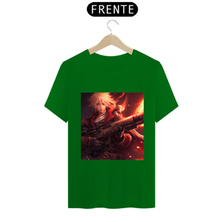 Nome do produto Camiseta Unissex Machinist Job Atirador Final Fantasy Algodão 100