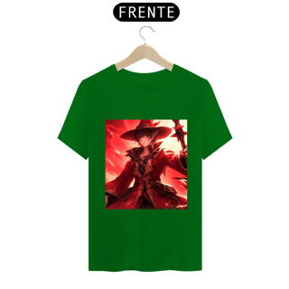 Nome do produto Camiseta Unissex Red Mage Mago Vermelho Job Final Fantasy Algodão 100