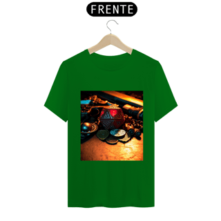 Nome do produto Camiseta Unissex Dado de RPG e Tesouros Dungeons & Dragons d&d Algodão 100