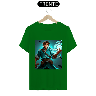 Nome do produto Camiseta Unissex Runescape Mago Guerreiro Algodão 100