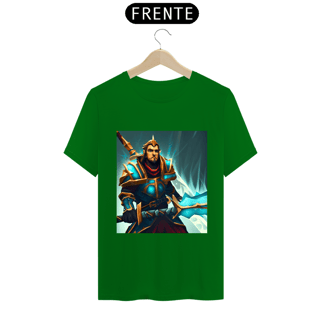 Nome do produto Camiseta Unissex Runescape Guerreiro Espada Grande Algodão 100