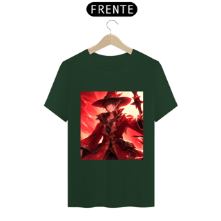 Nome do produto Camiseta Unissex Red Mage Mago Vermelho Job Final Fantasy Algodão 100