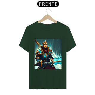 Nome do produto Camiseta Unissex Runescape Guerreiro Espada Grande Algodão 100