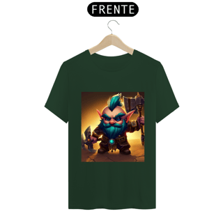 Nome do produto Camiseta Unissex Gnomo World of Warcraft Algodão 100