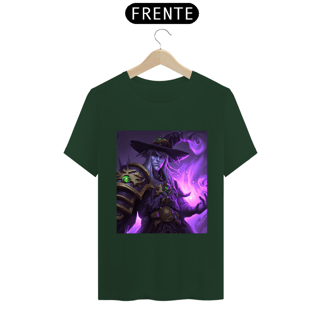 Nome do produto Camiseta Unissex Warlock Bruxo World of Warcraft Algodão 100