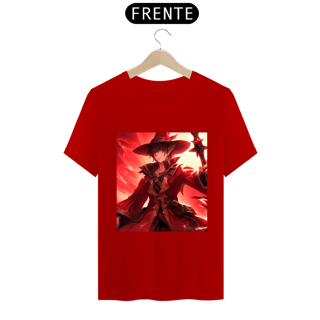 Nome do produto Camiseta Unissex Red Mage Mago Vermelho Job Final Fantasy Algodão 100