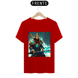 Nome do produto Camiseta Unissex Runescape Guerreiro Espada Grande Algodão 100