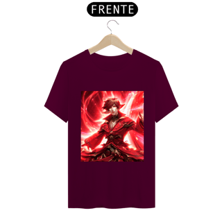 Nome do produto Camiseta Unissex Red Mage Mago Vermelho Final Fantasy Algodão 100