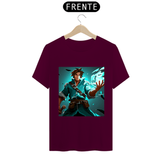 Nome do produto Camiseta Unissex Runescape Mago Guerreiro Algodão 100