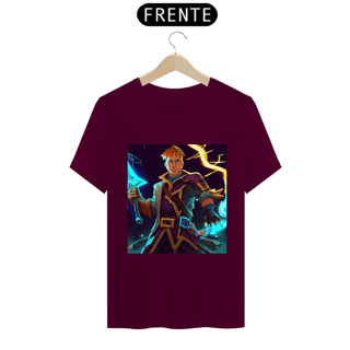 Nome do produto Camiseta Unissex Runescape Guerreiro Mago Aventureiro Algodão 100