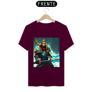 Nome do produto Camiseta Unissex Runescape Guerreiro Espada Grande Algodão 100
