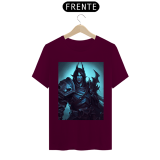 Nome do produto Camiseta Unissex Cavalheiro da Morte Death Knight World of Warcraft Algodão 100