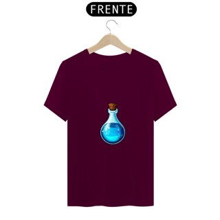 Nome do produto Camiseta Unissex Poção de MP Energia RPG Azul Algodão 100