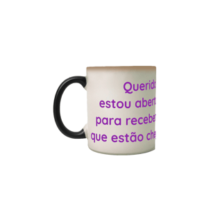 Nome do produto CANECA- Mantra Querido Universo - Violeta