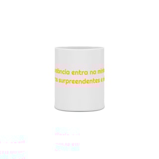Nome do produto Caneca - Mantra da Abundância - Amarelo