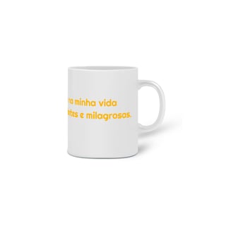 Nome do produto Caneca - Mantra da Abundância - Amarelo