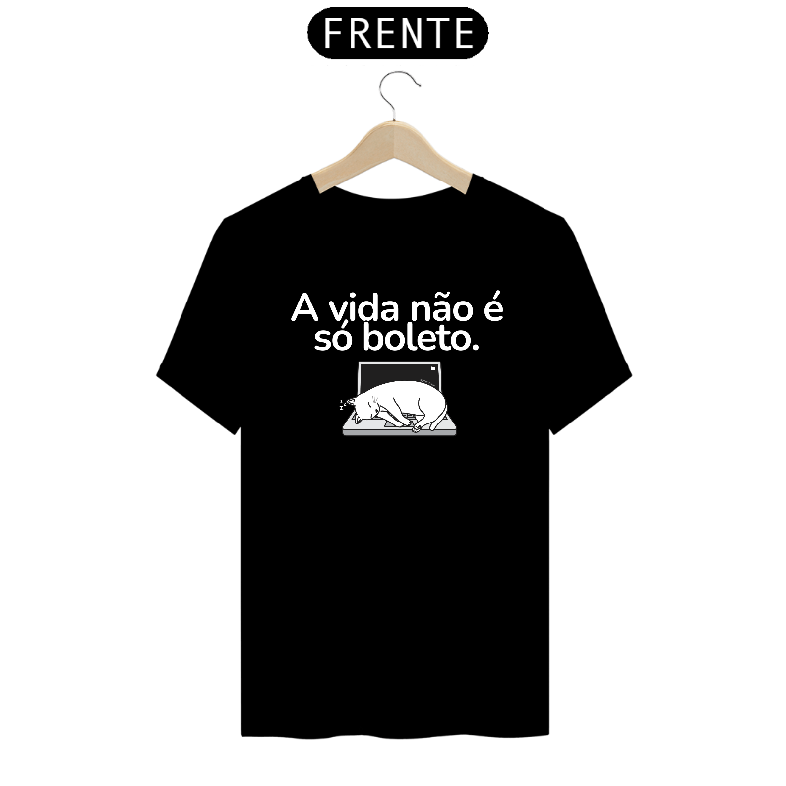 Camiseta MASC - a vida não é só boleto