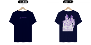 Nome do produtoCamiseta Purple Raze Frente Costas