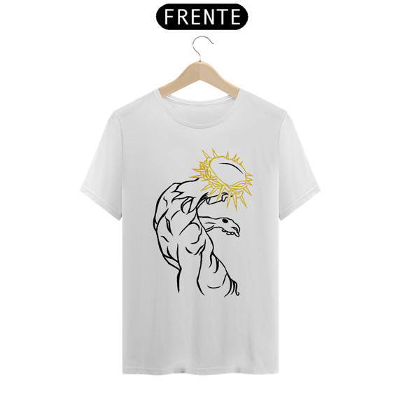 Camiseta Cadáver Santo Preto Frente