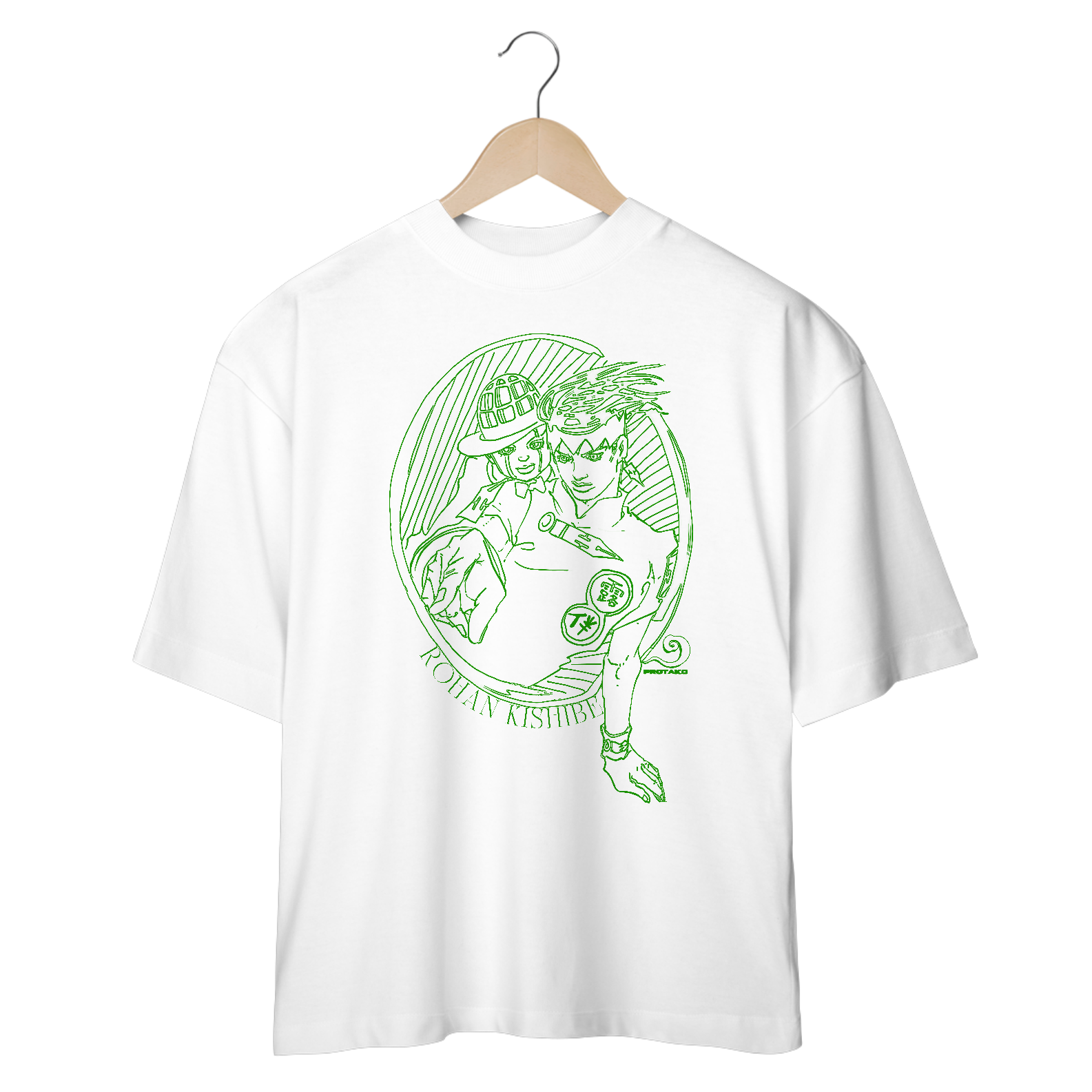 Camiseta Oversized Rohan K Frente