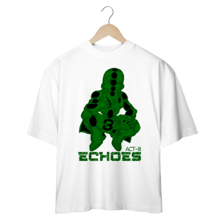 Camiseta Oversized Echoes Frente 