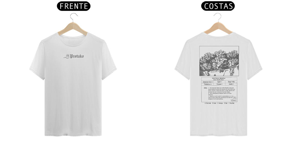 Nome do produto: Camiseta Risoto Frente Costas