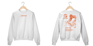 Moletom Fechado Unisex Ringo Frente Costas