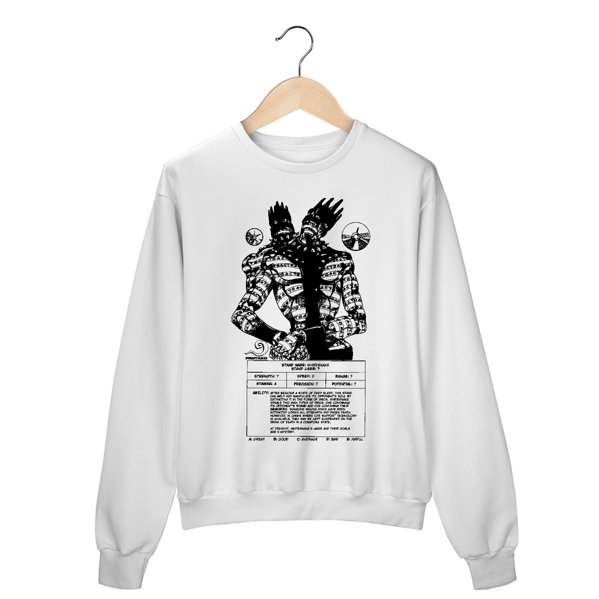 Nome do produto: Moletom Fechado Unisex W Snake Frente 