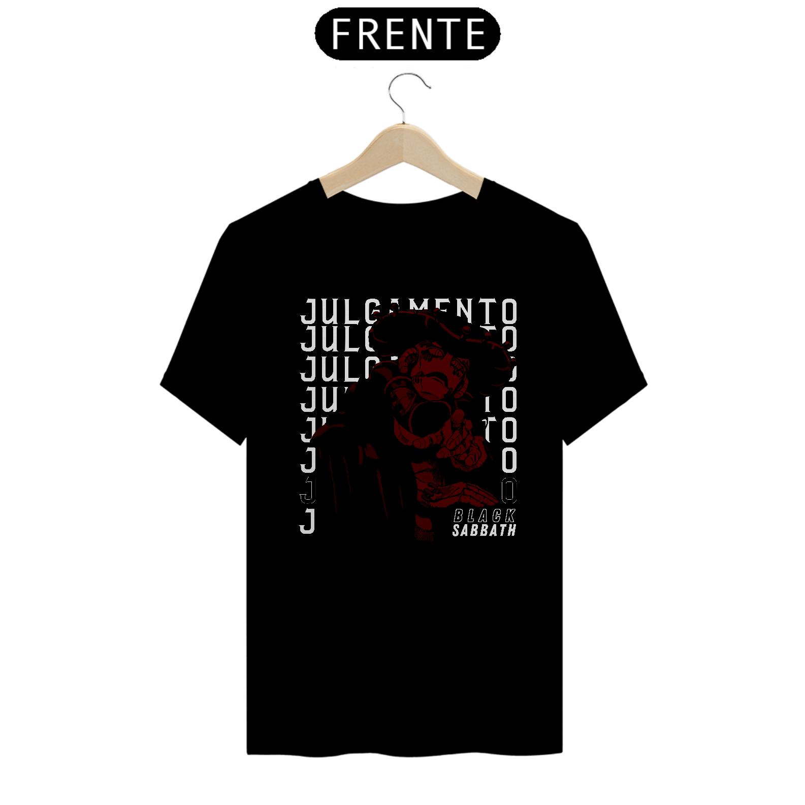 Camiseta Black S Frente