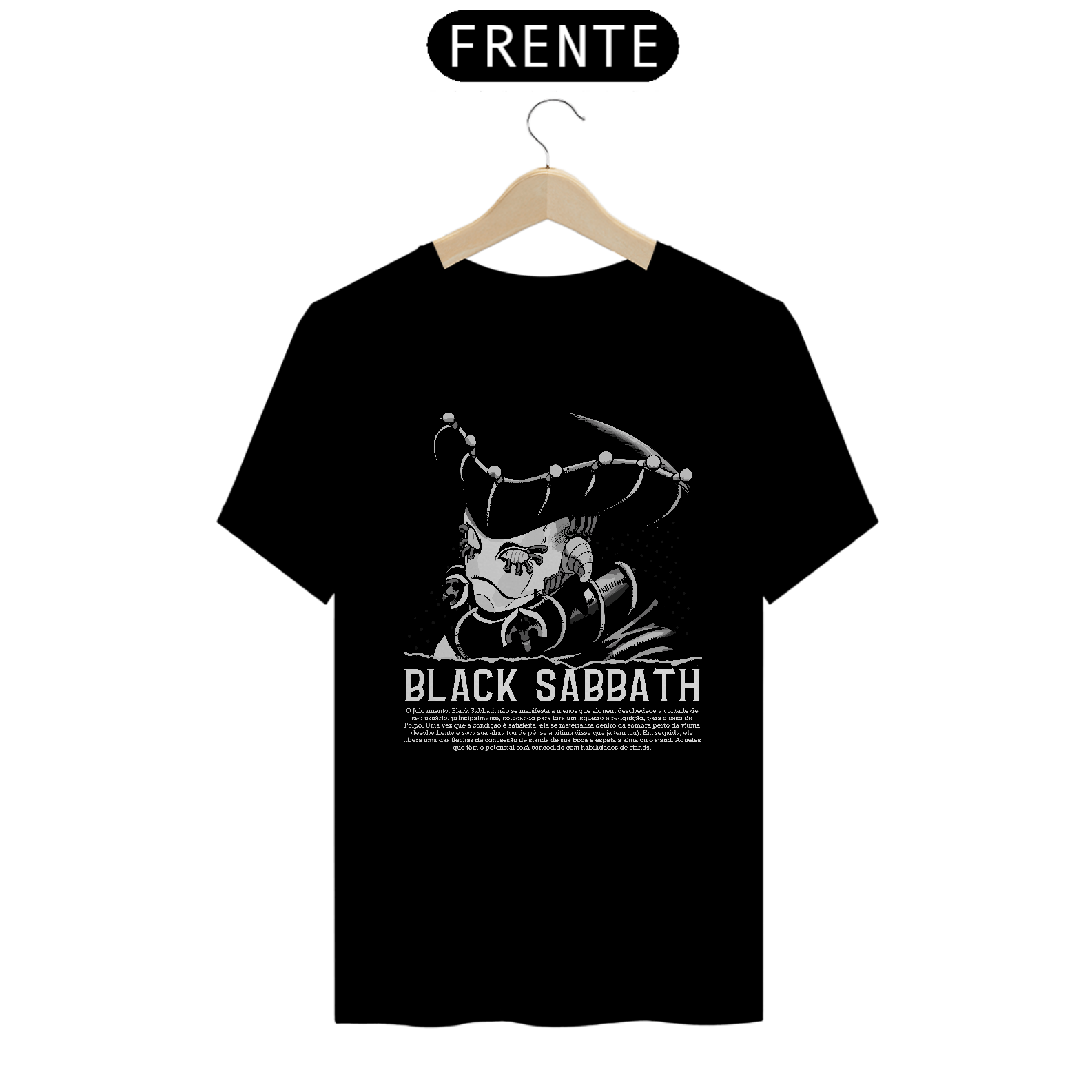 Camiseta Black S Frente