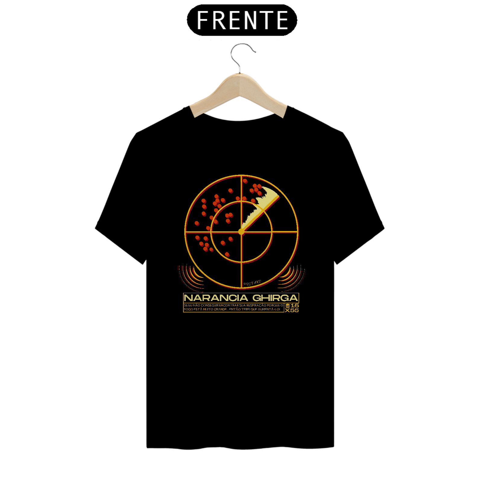 Camiseta Narancia Frente