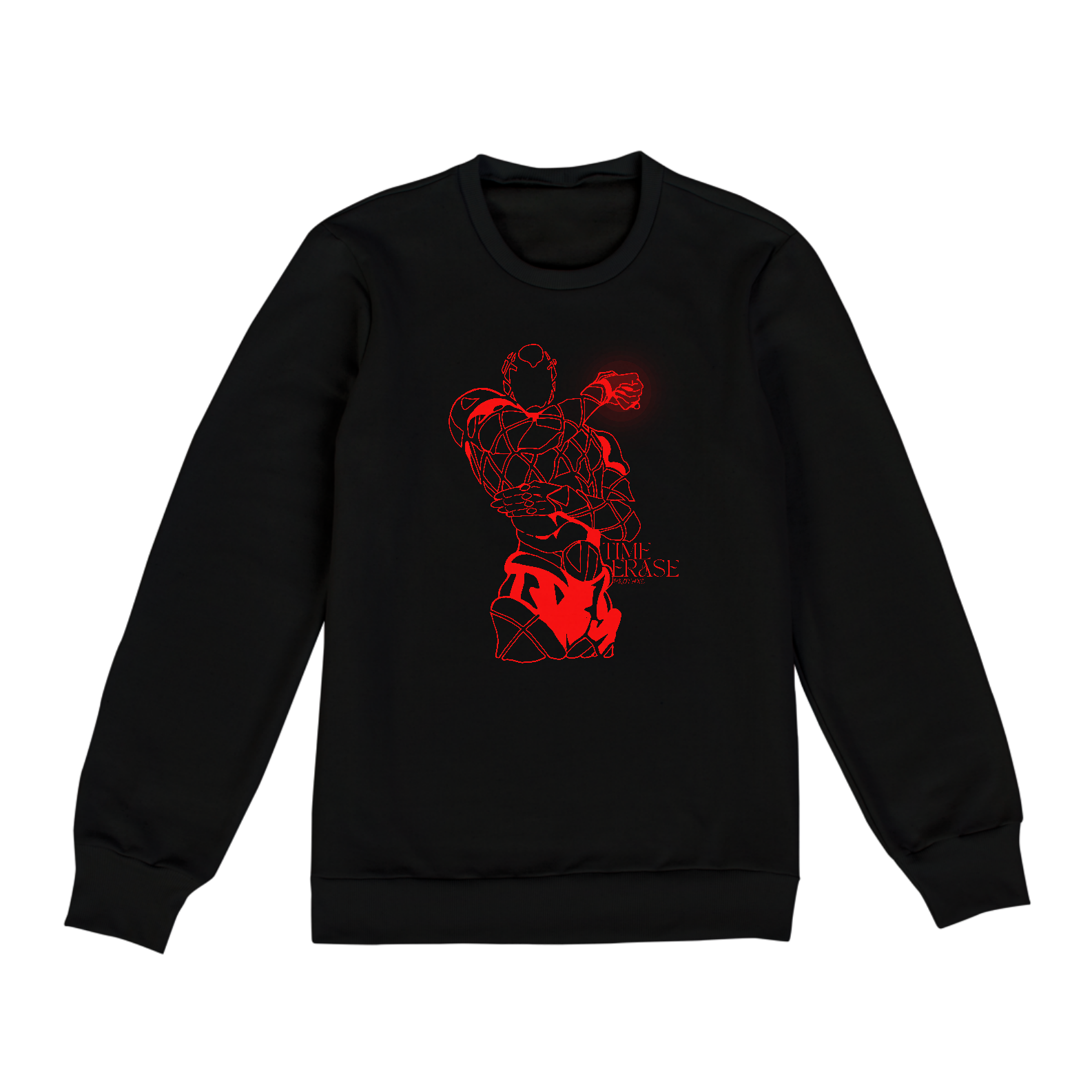 Moletom Fechado Unisex Time Erase Frente